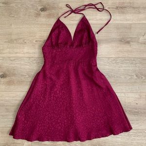 Babydoll Halter Dress